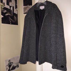 Quilted material coat